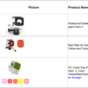 GOPRO 3 Accessories