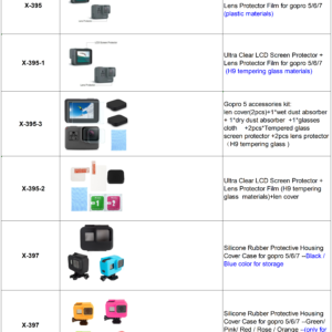 GOPRO 5 6 7 Black Accessories